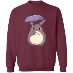 Totoro And Umbrella Cute Sweatshirt 23 Totoro And Umbrella Cute Sweatshirt -Ghibli Shop redirect10292022081033 3