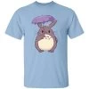 Totoro And Umbrella Cute T Shirt 2 Totoro And Umbrella Cute T Shirt -Ghibli Shop redirect10292022081048
