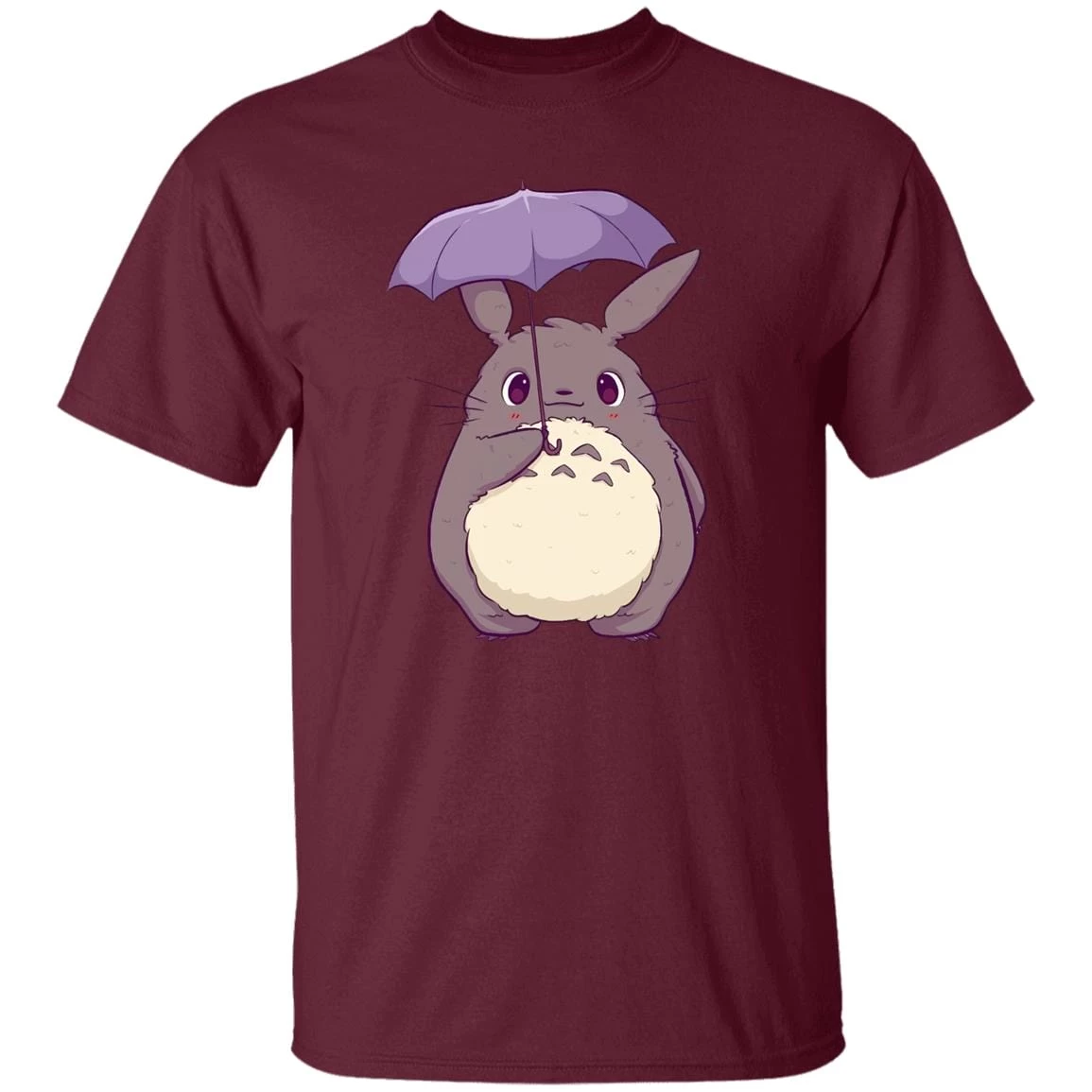 Totoro And Umbrella Cute T Shirt 8 Totoro And Umbrella Cute T Shirt - Image 6