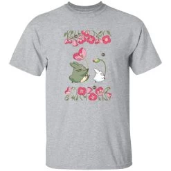 The Mini Totoro And Flowers T Shirt 28 The Mini Totoro And Flowers T Shirt -Ghibli Shop redirect11022022011127