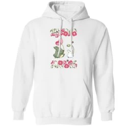 The Mini Totoro And Flowers Hoodie -Ghibli Shop redirect11022022011128 1