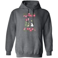 The Mini Totoro And Flowers Hoodie -Ghibli Shop redirect11022022011128 4