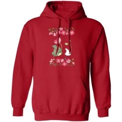 The Mini Totoro And Flowers Hoodie -Ghibli Shop redirect11022022011129 2 1