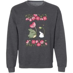 The Mini Totoro And Flowers Sweatshirt 26 The Mini Totoro And Flowers Sweatshirt -Ghibli Shop redirect11022022011130 6