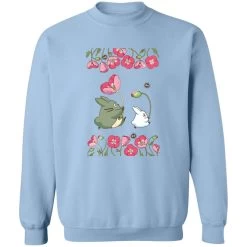 The Mini Totoro And Flowers Sweatshirt 27 The Mini Totoro And Flowers Sweatshirt -Ghibli Shop redirect11022022011130 7