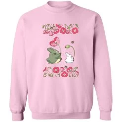 The Mini Totoro And Flowers Sweatshirt 28 The Mini Totoro And Flowers Sweatshirt -Ghibli Shop redirect11022022011130 8