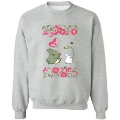 The Mini Totoro And Flowers Sweatshirt 36 The Mini Totoro And Flowers Sweatshirt -Ghibli Shop redirect11022022011130 9