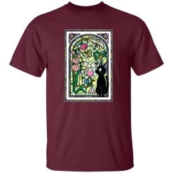 Jiji By The Stained Glass Window T Shirt -Ghibli Shop redirect11022022011133 4 1