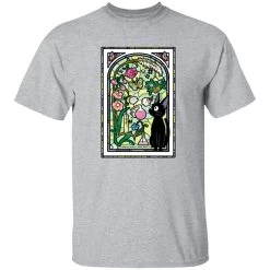 Jiji By The Stained Glass Window T Shirt -Ghibli Shop redirect11022022011134 11 1