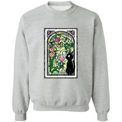 Jiji By The Stained Glass Window Sweatshirt 36 Jiji By The Stained Glass Window Sweatshirt -Ghibli Shop redirect11022022011134 5 1