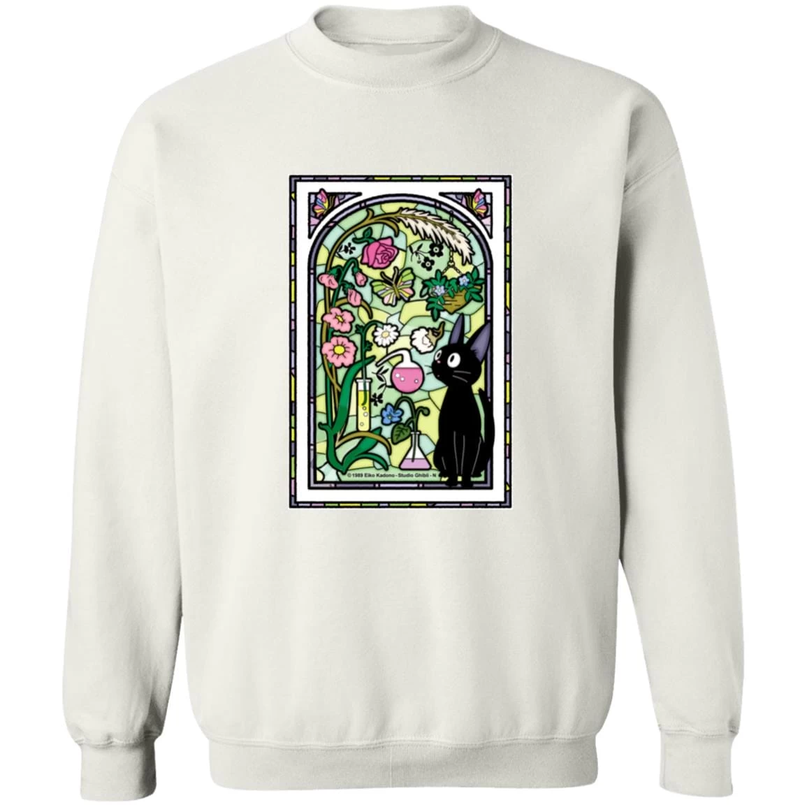 Jiji By The Stained Glass Window Sweatshirt 20 Jiji By The Stained Glass Window Sweatshirt - Image 18