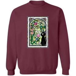 Jiji By The Stained Glass Window Sweatshirt 23 Jiji By The Stained Glass Window Sweatshirt -Ghibli Shop redirect11022022011134 8
