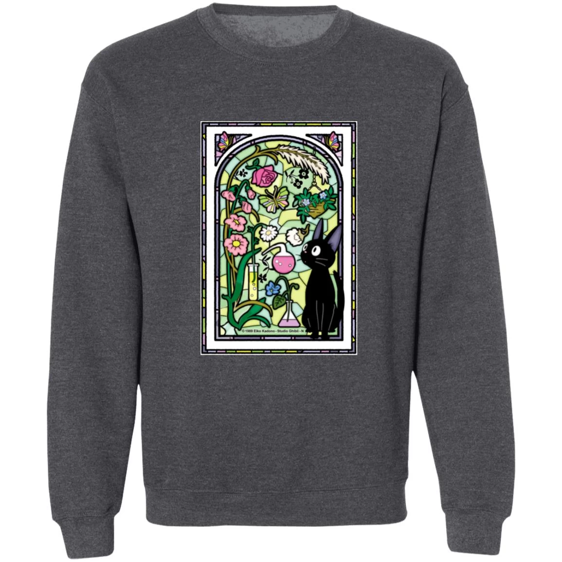 Jiji By The Stained Glass Window Sweatshirt 9 Jiji By The Stained Glass Window Sweatshirt - Image 7