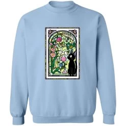 Jiji By The Stained Glass Window Sweatshirt 27 Jiji By The Stained Glass Window Sweatshirt -Ghibli Shop redirect11022022011135 4