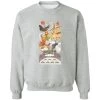 Totoro And Ghibli Friends Fanart Sweatshirt 1 Totoro And Ghibli Friends Fanart Sweatshirt -Ghibli Shop redirect11022022011149 5