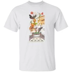 Totoro And Ghibli Friends Fanart T Shirt 37 Totoro And Ghibli Friends Fanart T Shirt -Ghibli Shop redirect11022022011155 1 1
