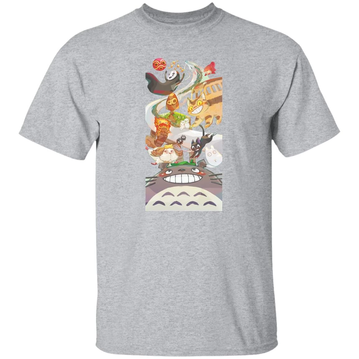 Totoro And Ghibli Friends Fanart T Shirt 11 Totoro And Ghibli Friends Fanart T Shirt - Image 9
