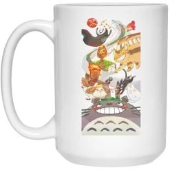Totoro And Ghibli Friends Fanart Mug 7 Totoro And Ghibli Friends Fanart Mug -Ghibli Shop redirect11022022011156 7