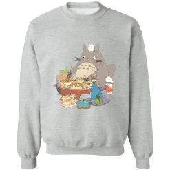 Totoro Family Lunching Sweatshirt 26 Totoro Family Lunching Sweatshirt -Ghibli Shop redirect11022022121127 1