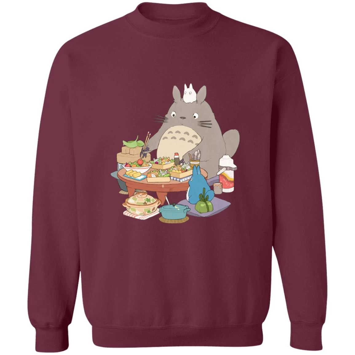 Totoro Family Lunching Sweatshirt 13 Totoro Family Lunching Sweatshirt - Image 11