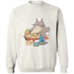Totoro Family Lunching Sweatshirt 16 Totoro Family Lunching Sweatshirt -Ghibli Shop redirect11022022121128