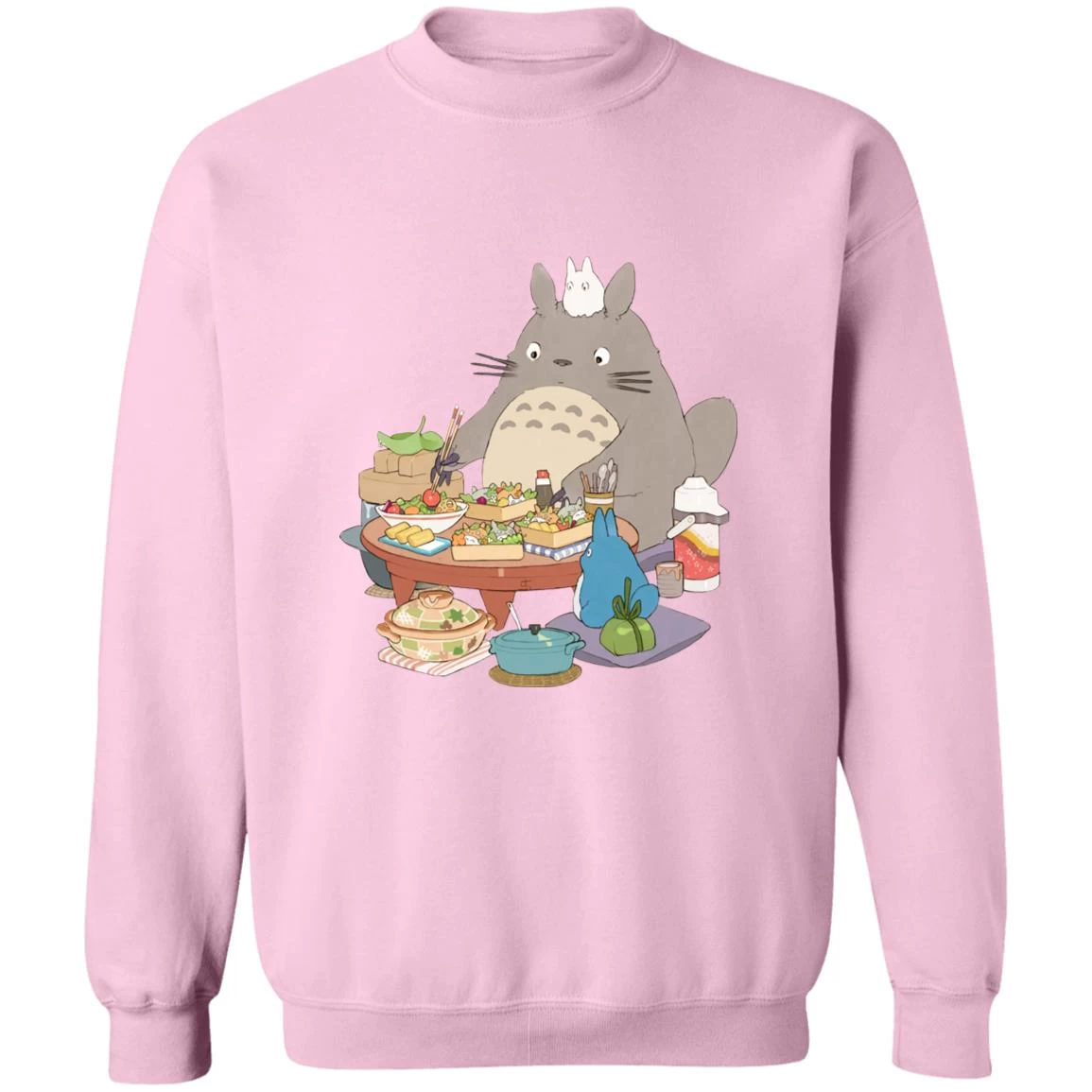 Totoro Family Lunching Sweatshirt 11 Totoro Family Lunching Sweatshirt - Image 9