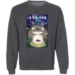 Totoro Holding The Catbus Sweatshirt -Ghibli Shop redirect11022022131110