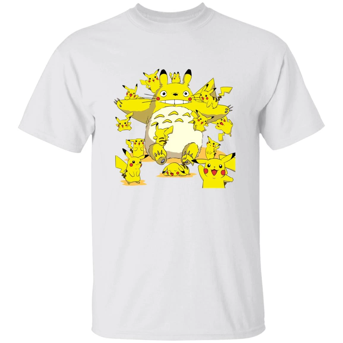 Totoro Cosplay Pikachu T Shirt 4 Totoro Cosplay Pikachu T Shirt - Image 2