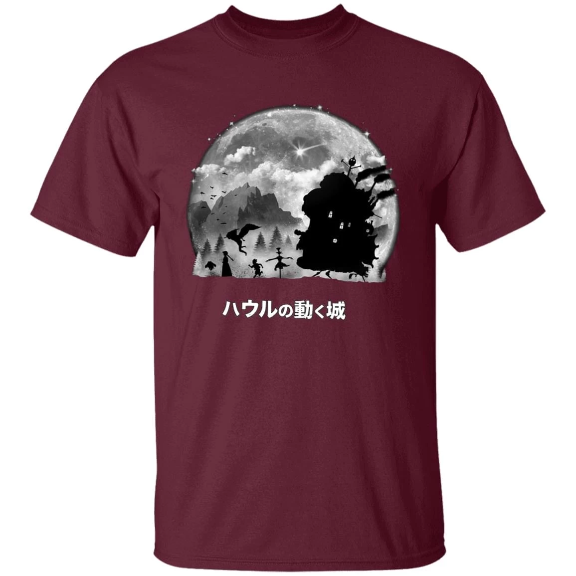 Howl’s Moving Castle – Walking In The Night T Shirt 8 Howl’s Moving Castle – Walking In The Night T Shirt - Image 6