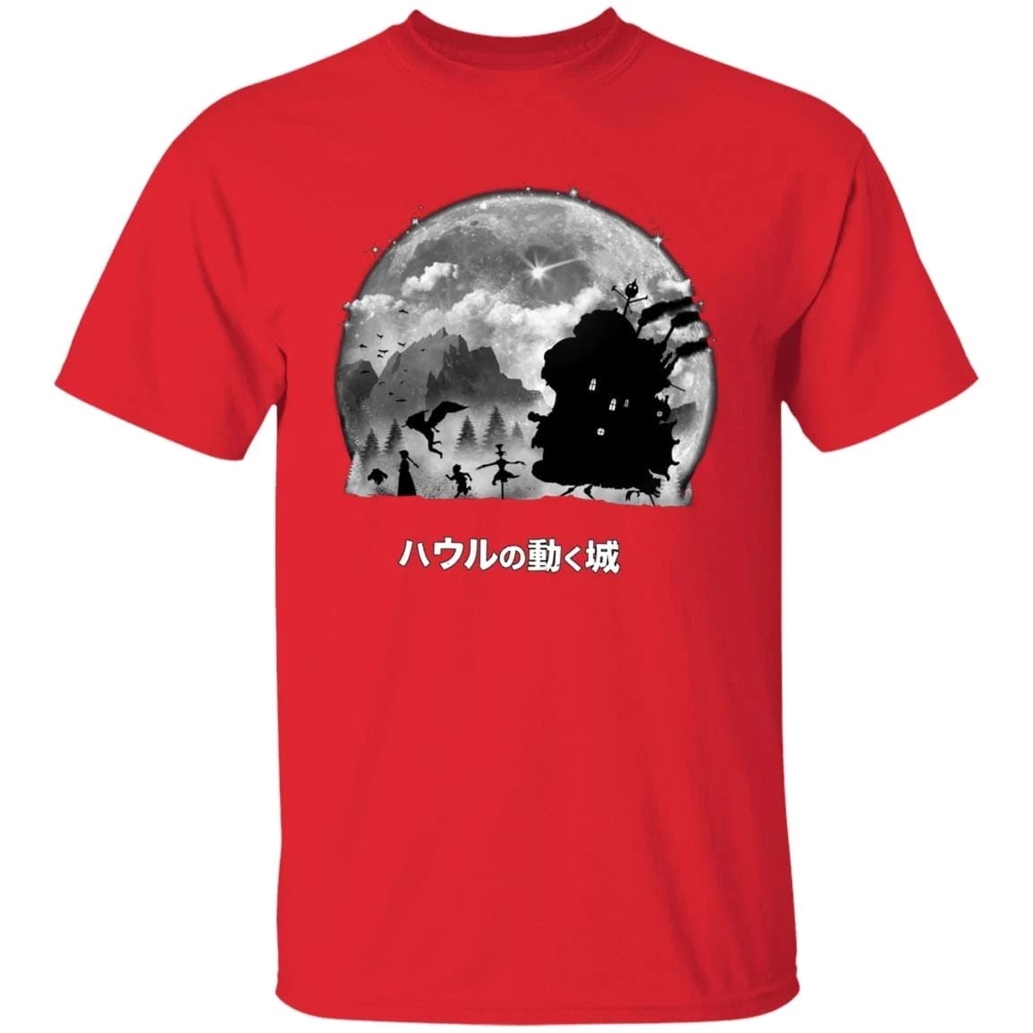 Howl’s Moving Castle – Walking In The Night T Shirt 10 Howl’s Moving Castle – Walking In The Night T Shirt - Image 8