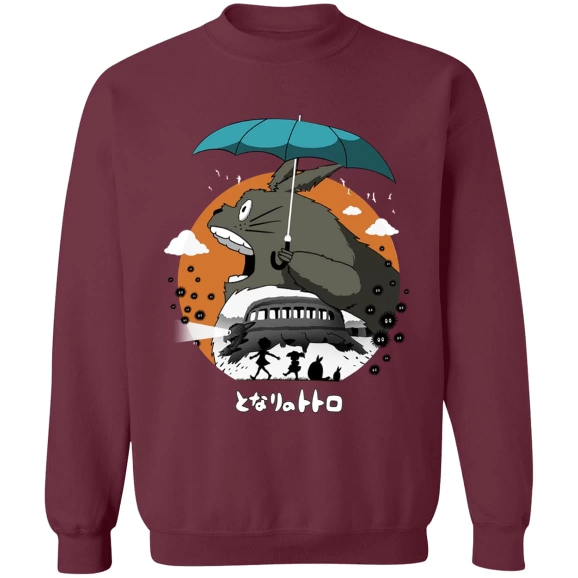 Totoro’s Journey Sweatshirt 6 Totoro’s Journey Sweatshirt - Image 4