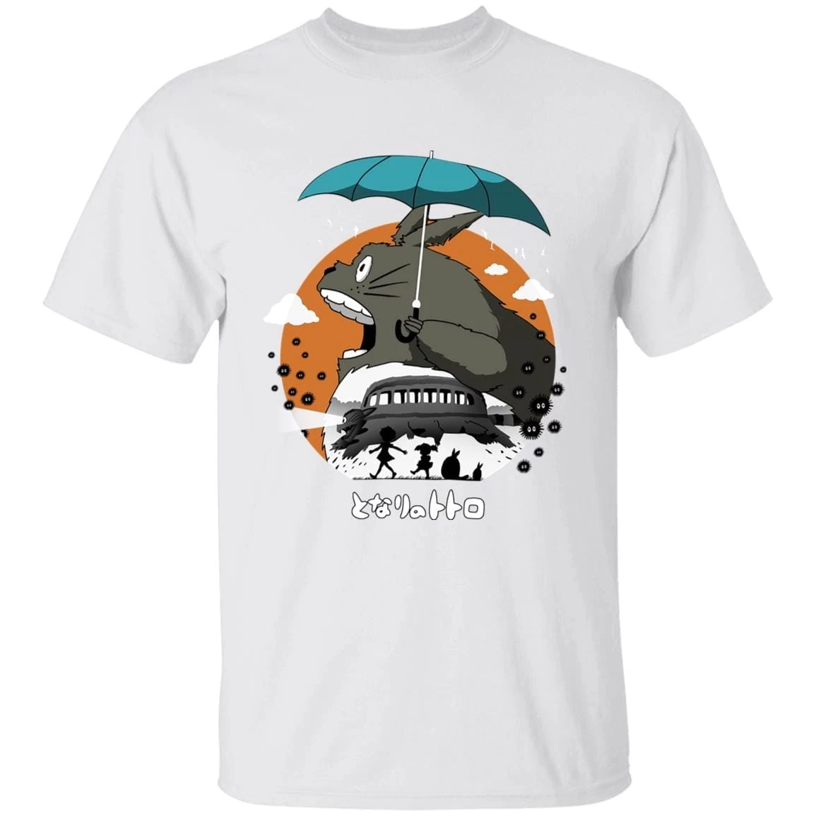 Totoro’s Journey T Shirt 4 Totoro’s Journey T Shirt - Image 2