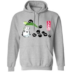 Mini Totoro And The Soot Balls Hoodie