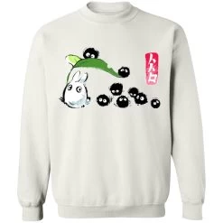 Mini Totoro And The Soot Balls Sweatshirt 37 Mini Totoro And The Soot Balls Sweatshirt -Ghibli Shop redirect11182021041116 1 1