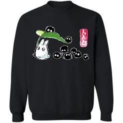 Mini Totoro And The Soot Balls Sweatshirt 29 Mini Totoro And The Soot Balls Sweatshirt -Ghibli Shop redirect11182021041116 2 1