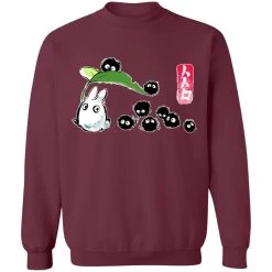 Mini Totoro And The Soot Balls Sweatshirt 33 Mini Totoro And The Soot Balls Sweatshirt -Ghibli Shop redirect11182021041116 3 1
