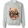 Totoro And No Face Ramen Bath Unisex Sweatshirt -Ghibli Shop redirect11182021041157