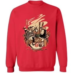 Totoro And No Face Ramen Bath Unisex Sweatshirt 35 Totoro And No Face Ramen Bath Unisex Sweatshirt -Ghibli Shop redirect11182021041157 5 1