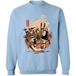 Totoro And No Face Ramen Bath Unisex Sweatshirt 27 Totoro And No Face Ramen Bath Unisex Sweatshirt -Ghibli Shop redirect11182021041157 7