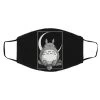 My Neighbor Totoro By The Moon Black & White Face Mask -Ghibli Shop redirect11212020091113