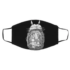 My Neighbor Totoro – Mei And Sastuki In The Forest Face Mask