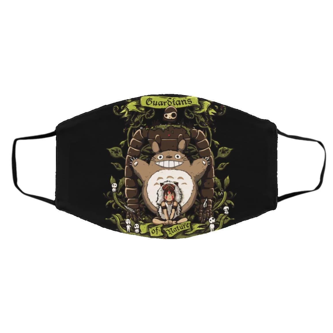 Studio Ghibli – Guardian Of Natural Face Mask 4 Studio Ghibli – Guardian Of Natural Face Mask - Image 2
