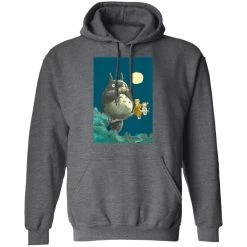 My Neighbor Totoro By The Moon Hoodie Unisex -Ghibli Shop redirect11262020051112 4 1