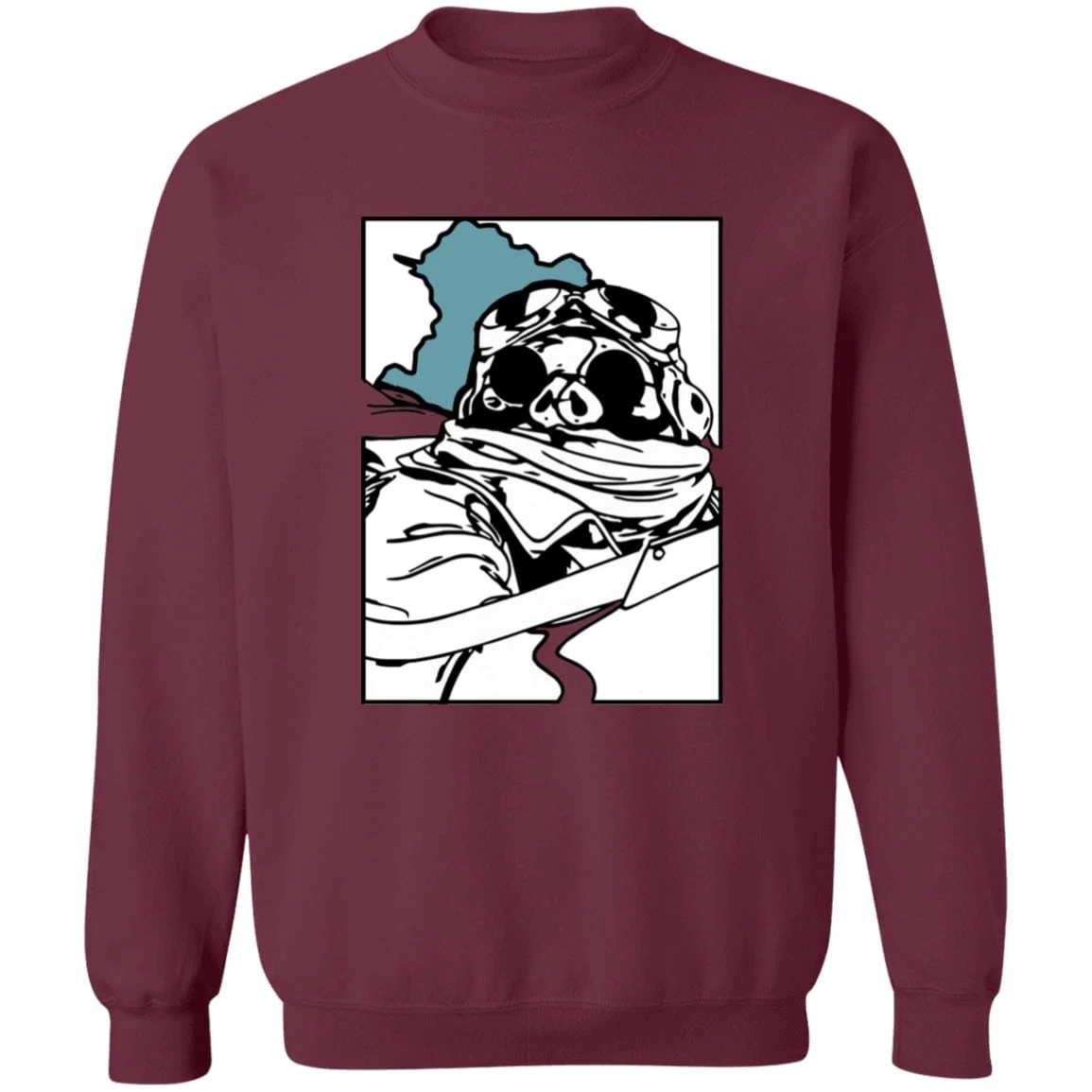 Porco Rosso Poster Sweatshirt Unisex 5 Porco Rosso Poster Sweatshirt Unisex - Image 3