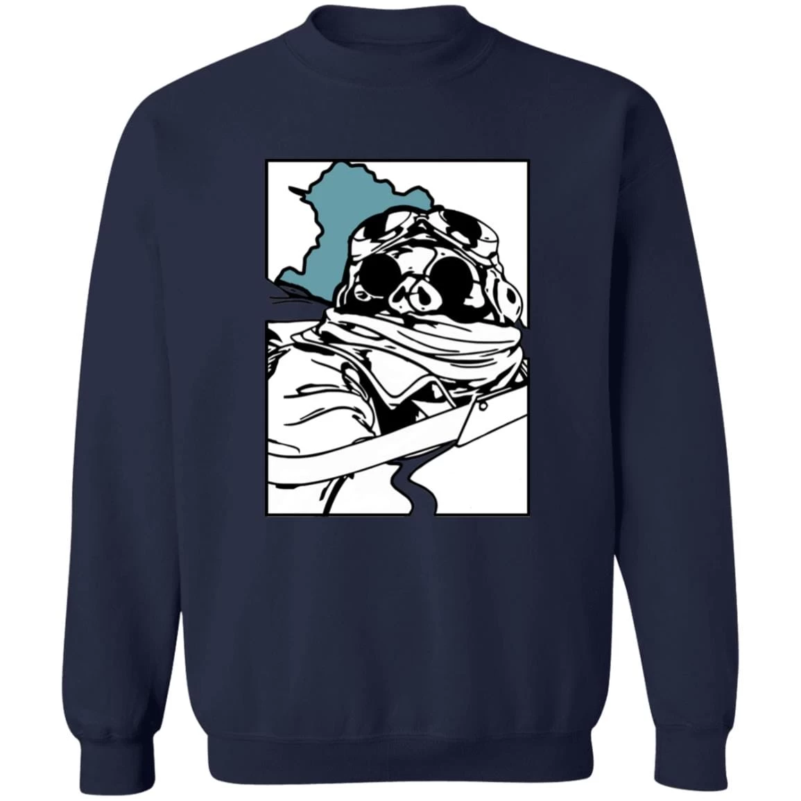 Porco Rosso Poster Sweatshirt Unisex 6 Porco Rosso Poster Sweatshirt Unisex - Image 4