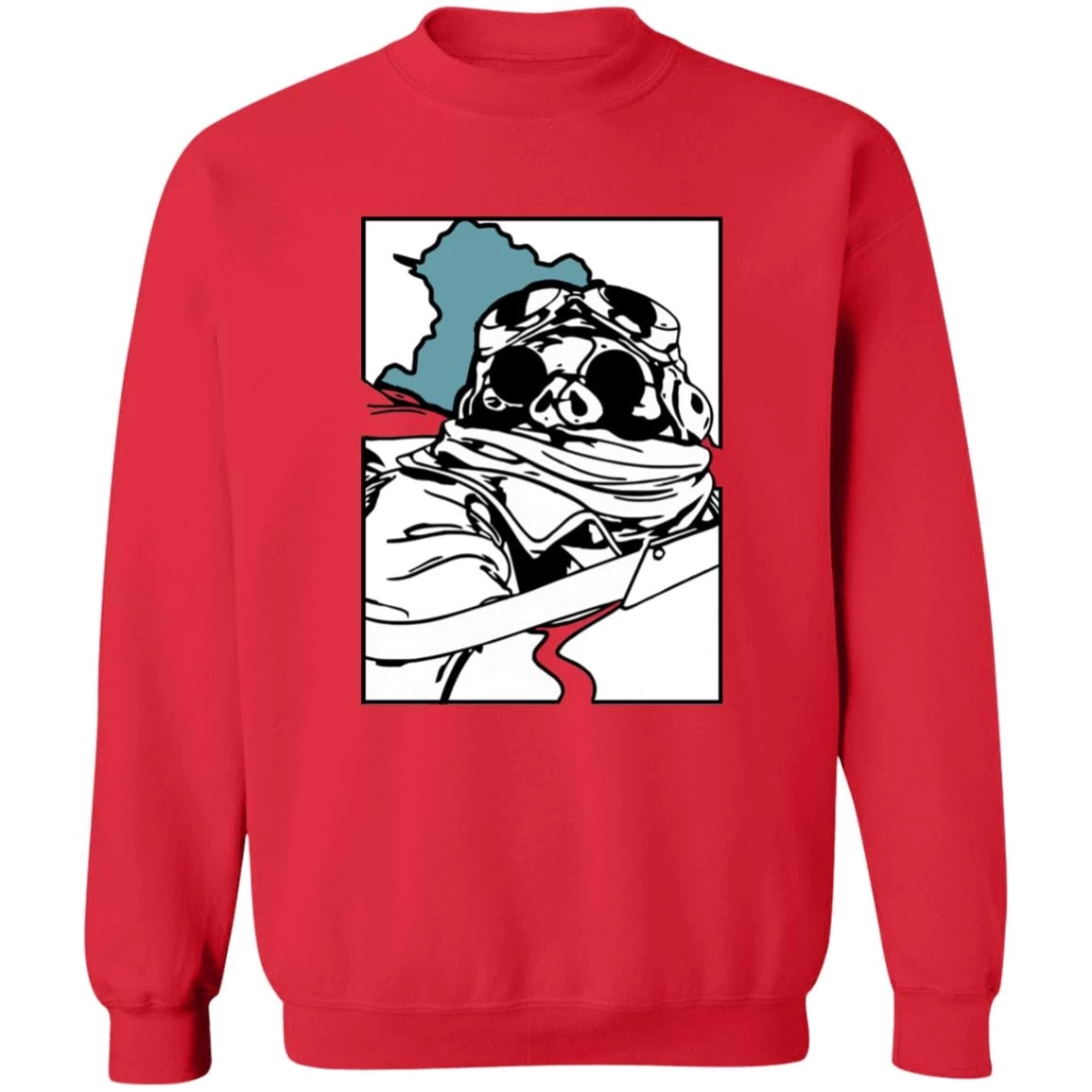 Porco Rosso Poster Sweatshirt Unisex 7 Porco Rosso Poster Sweatshirt Unisex - Image 5
