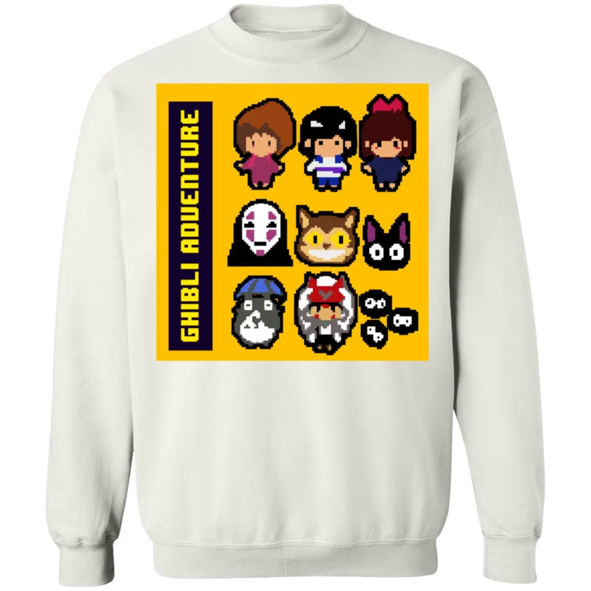 8 BIT Ghibli Adventures Sweatshirt Unisex 3 8 BIT Ghibli Adventures Sweatshirt Unisex