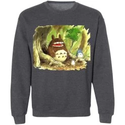 Totoro In Jungle Water Color Sweatshirt 26 Totoro In Jungle Water Color Sweatshirt -Ghibli Shop redirect11262021071100 10