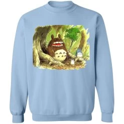 Totoro In Jungle Water Color Sweatshirt 27 Totoro In Jungle Water Color Sweatshirt -Ghibli Shop redirect11262021071100 11