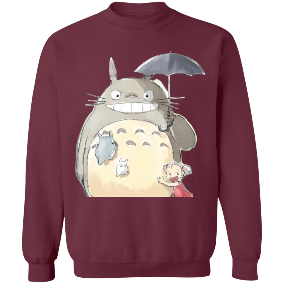Totoro Family And Mei Sweatshirt 16 Totoro Family And Mei Sweatshirt - Image 14